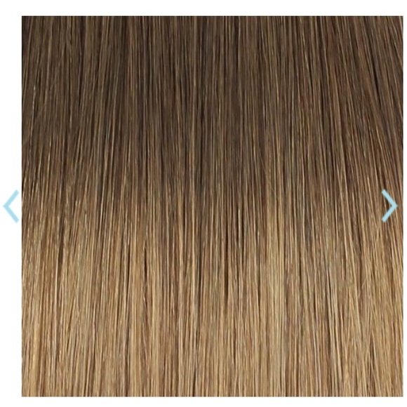Ombré clip in hair extensions main image 5